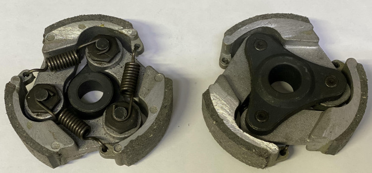 Сцепление в сборе для бензокосы Китай с передним баком КАЛИБР (010025(е)