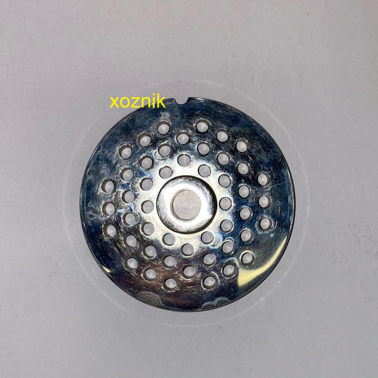 Решётка к электромясорубке D=99/вн.13,2мм (отверстия 6мм толщина 25мм/10мм) MRZ069