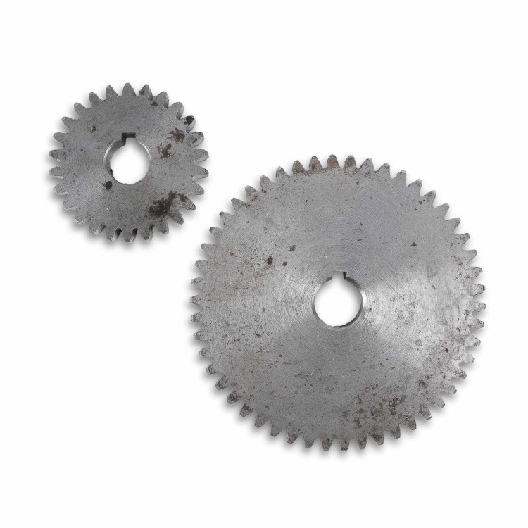 Комплект шестерен привода ворошителя и матрицы для JGL-135 (3-7;3-27; для 14-15 гр,.100 мм)