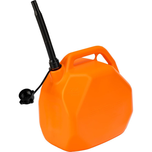 Канистра для топлива со скошенными углами 10л пластиковая// Stels