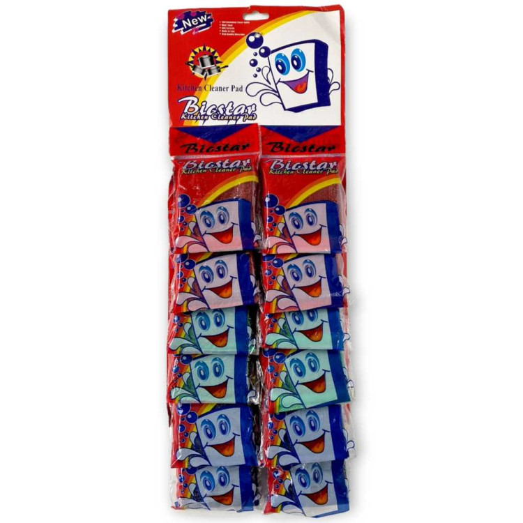 Губка металлическая 26-10 в упаковке/ шт