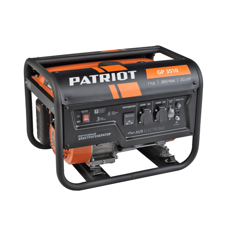 Генератор бензиновый PATRIOT GР 3510