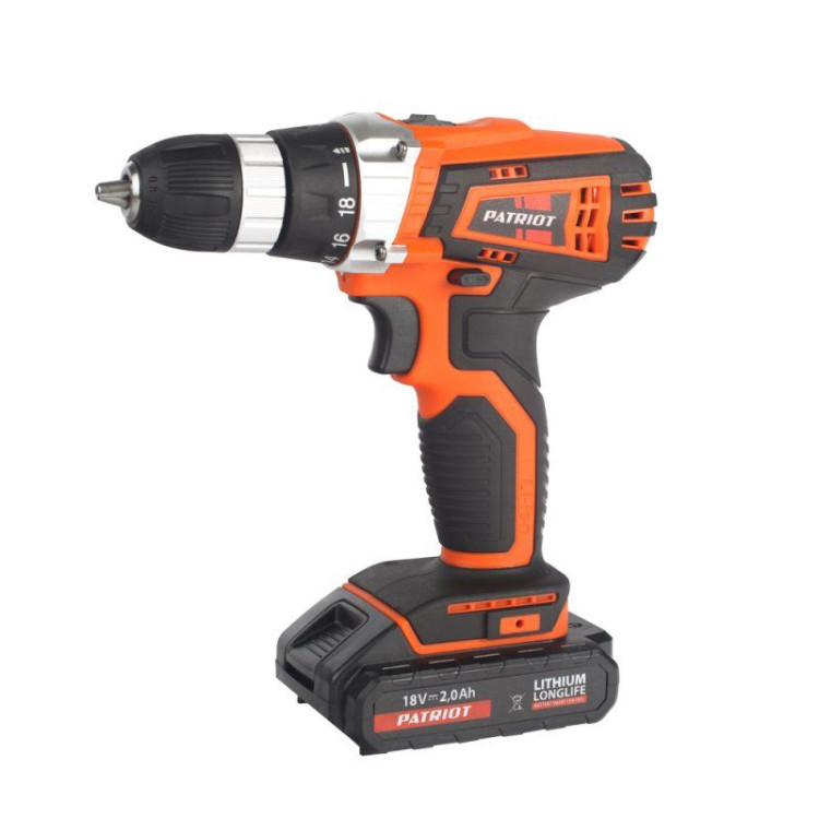 Аккумуляторная дрель-шуруповёрт Patriot BR 181Li The One