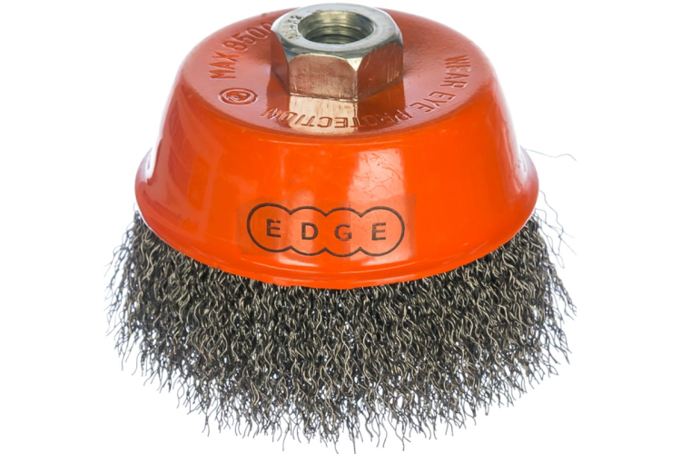 Щетка PATRIOT чашеобразная 100ммхМ14 гофри проволо