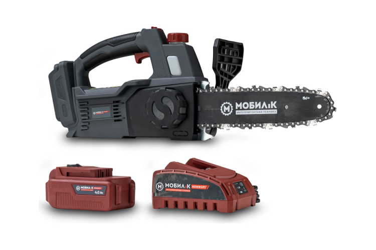 Пила аккумуляторная МОБИЛ К XCA25 Комфорт 20 Вольт 3/8" с аккумулятором 4 Ач и зарядным устройством