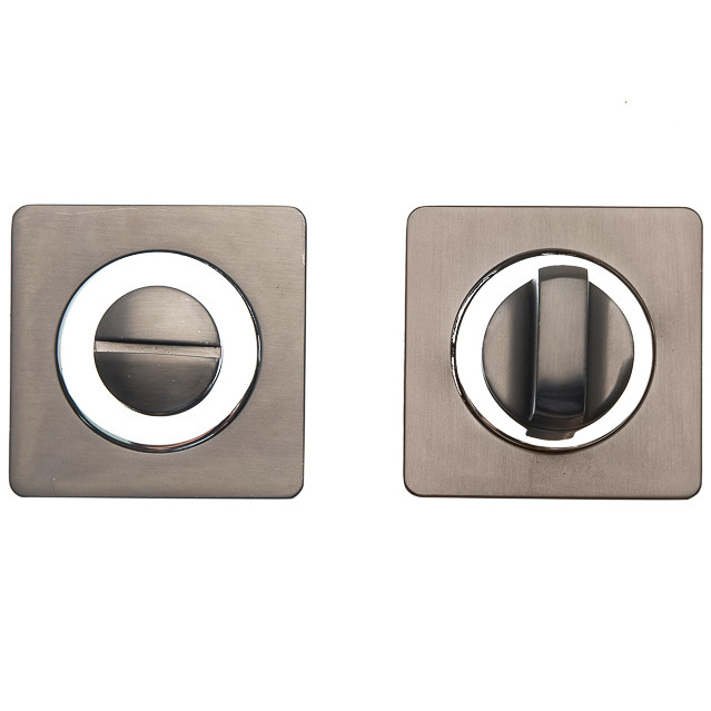 Ручка поворотная "TRODOS" BK02-AL GF (графит)