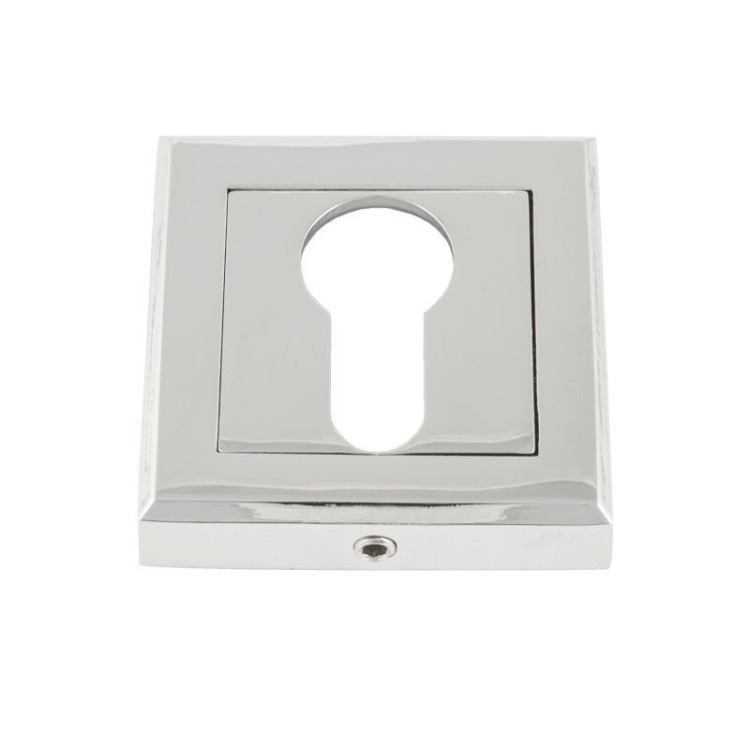 Накладки под цилиндр "NORA-M" НК-К (хром)