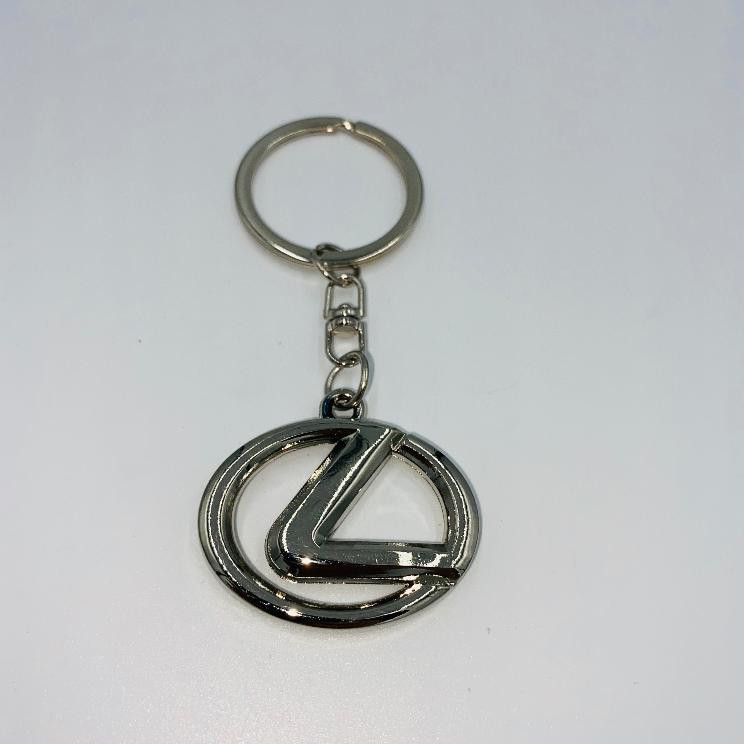 Брелок на ключи "LEXUS" (хром)