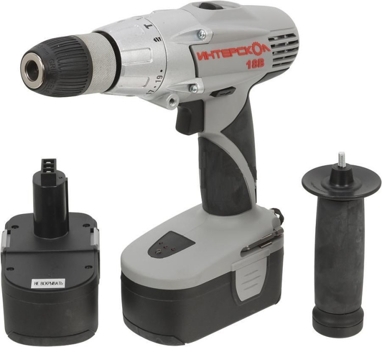 Аккумуляторная дрель ударная Интерскол ДАУ-13/18ЭР