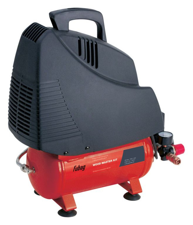 Компрессор Fubag WOOD MASTER KIT + набор 4