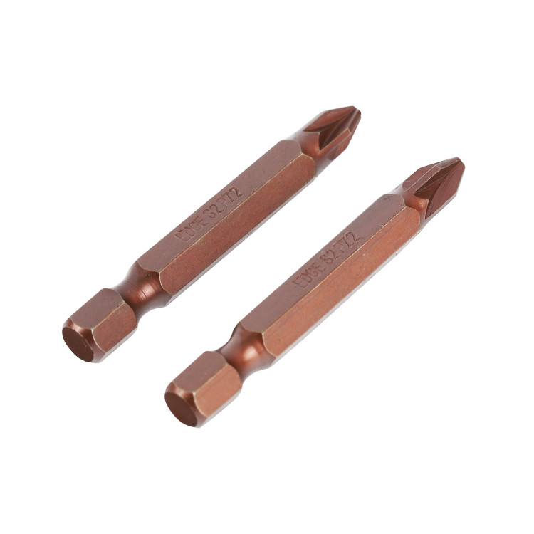 Бита EDGE by PATRIOT PZ2 длина 50мм, 2шт в блистер