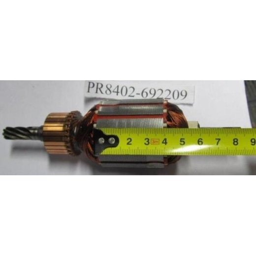 Ротор ET1003A нового образца (вал крыльчатки с прямым сектором)