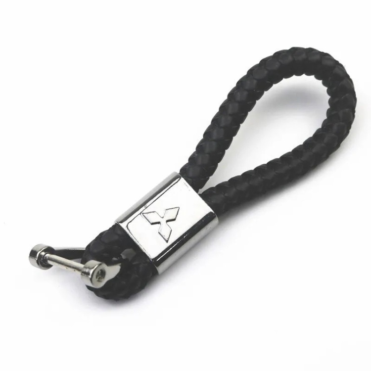 Брелок на ключи "MITSUBISHI" (плетёный)