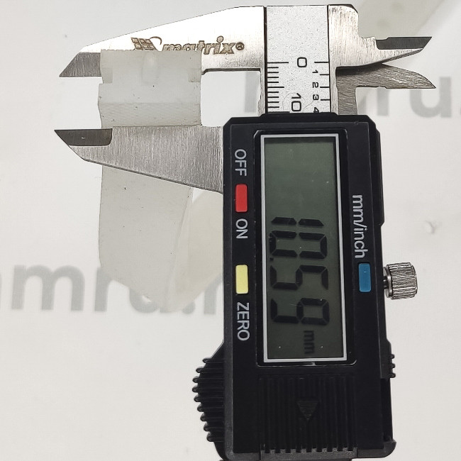 Резина силиконовая под сварочную планку DZ-400 (размер 405*19*11 мм)