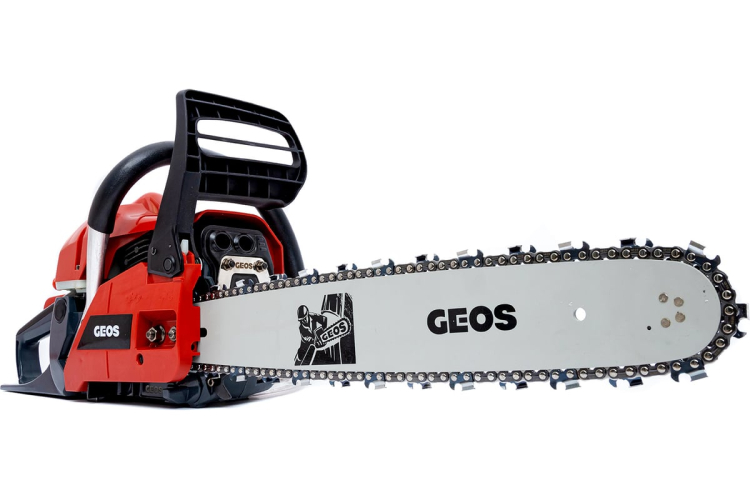 Мотопила цепная бензиновая GEOS CSP255 (масло в подарок)