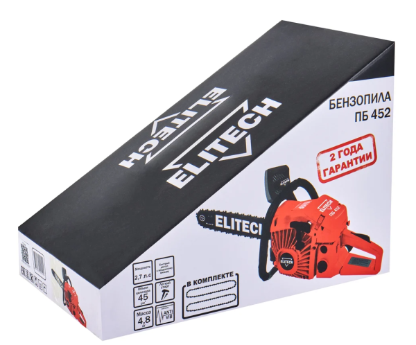 Бензопила ELITECH ДМ ПБ 452 (E1611.013.00)
