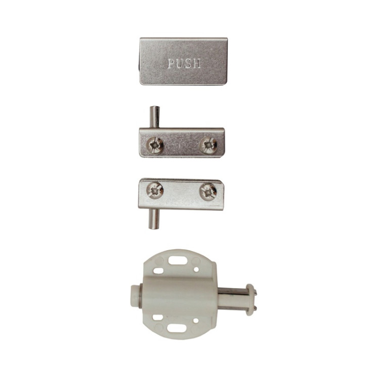 Магнит для стеклянных дверей 17.01.02 1-ый (хром)