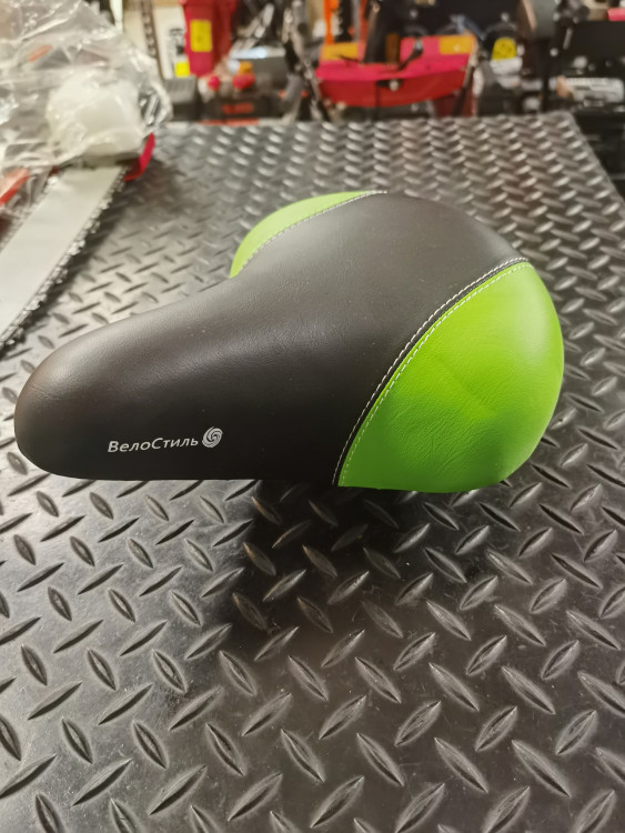 Седло для велосипеда 20-28 зеленый VS-04