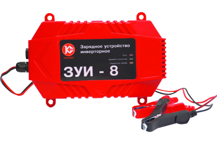 Зарядное устройство инверторное Калибр ЗУИ-8