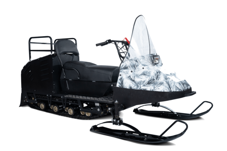 Мотобуксировщик Бурлак-М Егерь 20 л.с. реверс, тормоз, электростартер, белый, двигатель Lifan