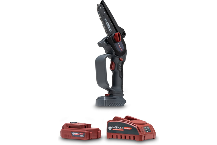 Мини-пила аккумуляторная МОБИЛ К XCA12 Комфорт 20 Вольт с аккумулятором 2 Ач и зарядным устройством
