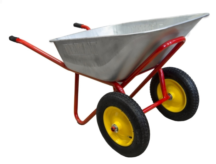 Тачка BRAIT строительная 2-кол. 240 кг.