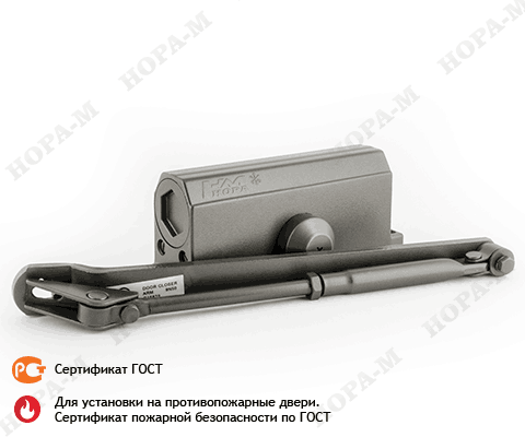 Доводчик "NORA-M" №5S (до160кг) (бронза) морозостойкий