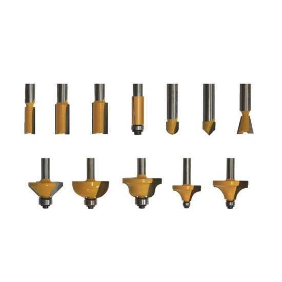 Набор фрез для декоратив прим 12 шт хв 8м