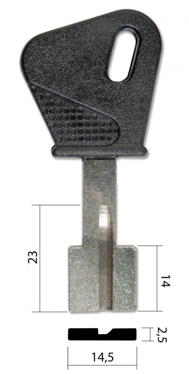 Заготовка ключа Помповый MT-СGT JMA
