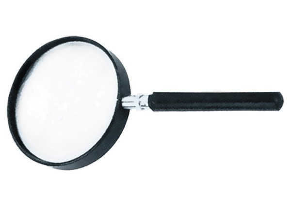Лупа 5-кратная, D 65 мм, с рукояткой