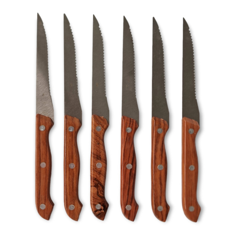Нож 6 в 1 деревянный &quot;С Зубчиком&quot;