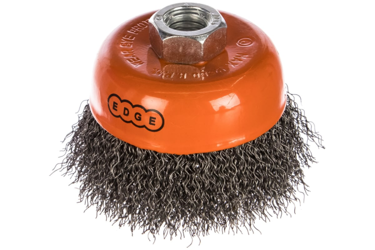 Щетка PATRIOT чашеобразная 75ммхМ14 гофри проволок