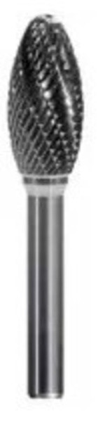 Борфреза факеловидная, H, 6х12, TC