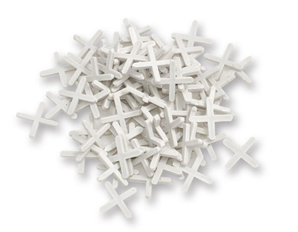 Крестики 1,5мм. для кафеля пластмасс. (уп. 200шт.), Topex