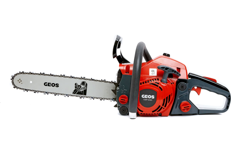 Мотопила цепная бензиновая GEOS CSP240 (масло в подарок)