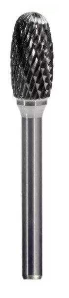 Борфреза овальная, E, 6х12, TC