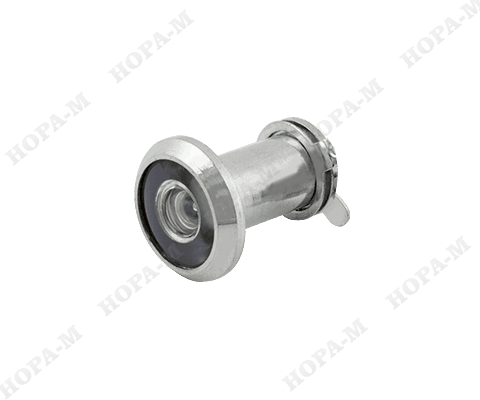 Глазок дв. "NORA-M" №6/14/180/25-42 со штор. (хром)