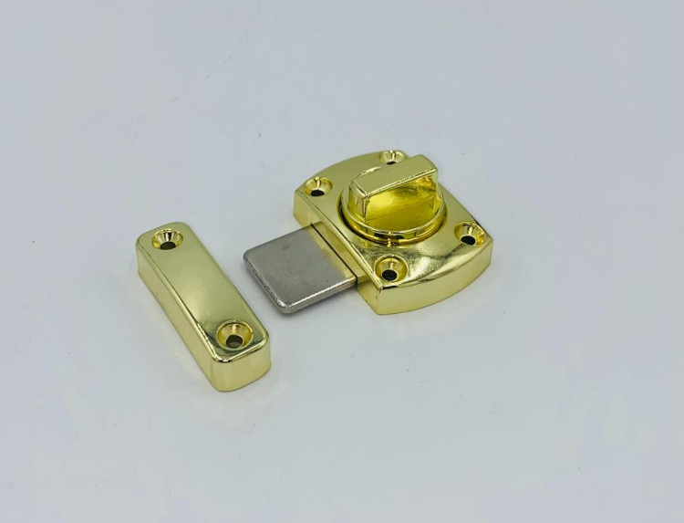 Задвижка дверная "APS" Золото (20)