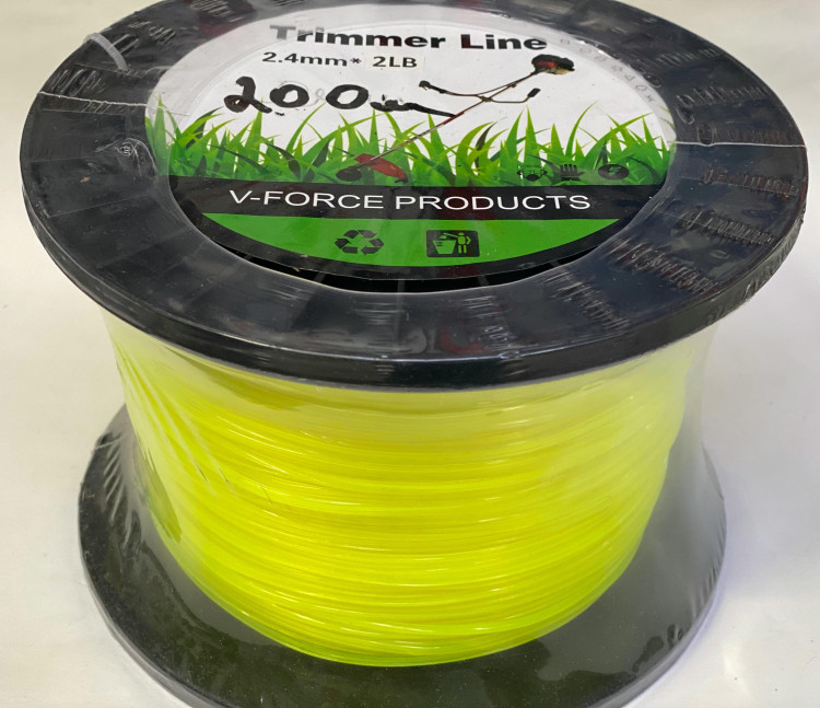 Леска триммерная 2,4мм(200м) сечение звезда FORCE HOZ