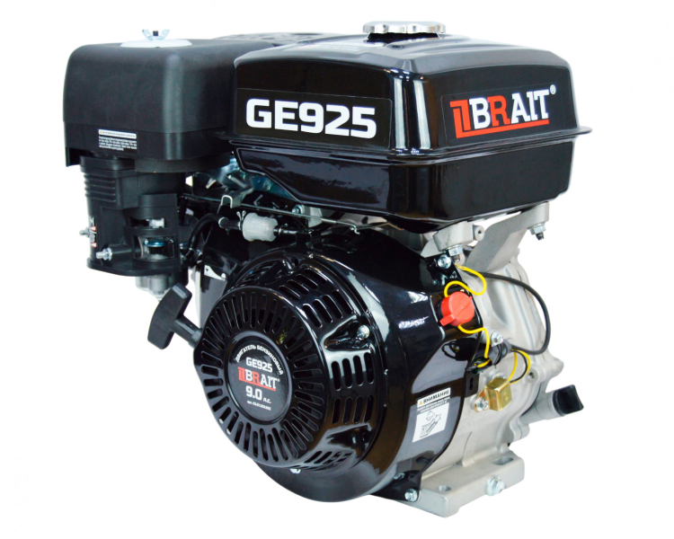 Двигатель BRAIT-GE925 | 9 л.с. | шкив 25мм,длина вала 71мм