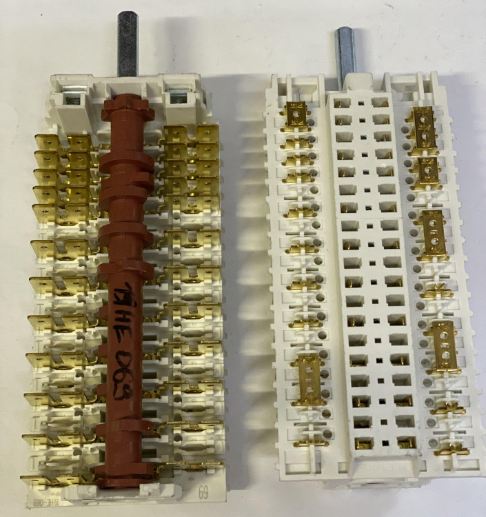 Переключатель режимов мощности духовки INDESIT ПМ-7 196053, COK302ID, 19HE069