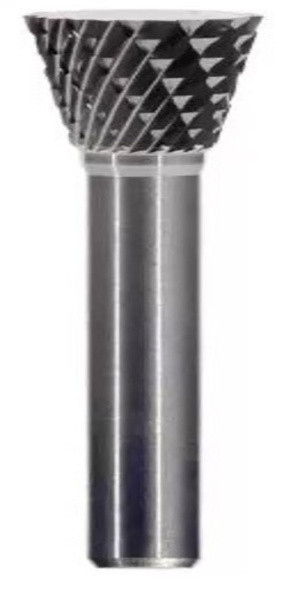 Борфреза обратный конус, N, 6х12, TC