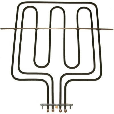 ТЭН дух. 0.8+1.8 кВт/230В DE LUXE верх широкий с грилем РИВШ-339