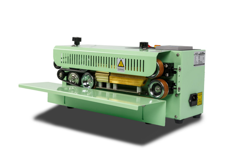 Роликовый мини запайщик ES-621 (без конвейера)