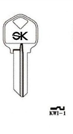 Заготовка для ключа KWI-1