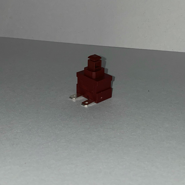 Кнопка пылесоса ON-OFF, Фиксируемая, 2-х контактная PBS2-7 12 (10А) 250В PL149