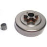 Звездочка ведущая 3/8"-7 ST 180 монолит+подшипник 100962 BRAIT