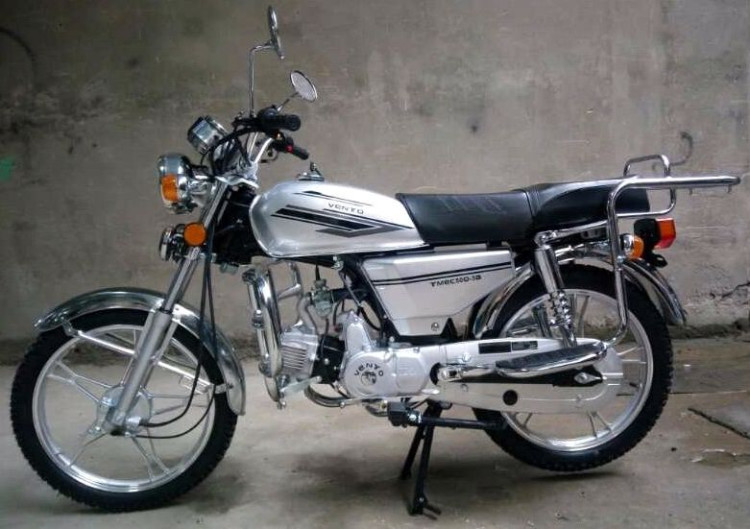 Мопед VENTO RIVA-II 49cc (110) серебряный (Без Птс)