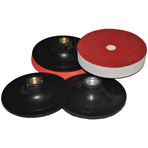 Тарелка опорная 100мм на липучке для АГШК твердая, Cutop Special