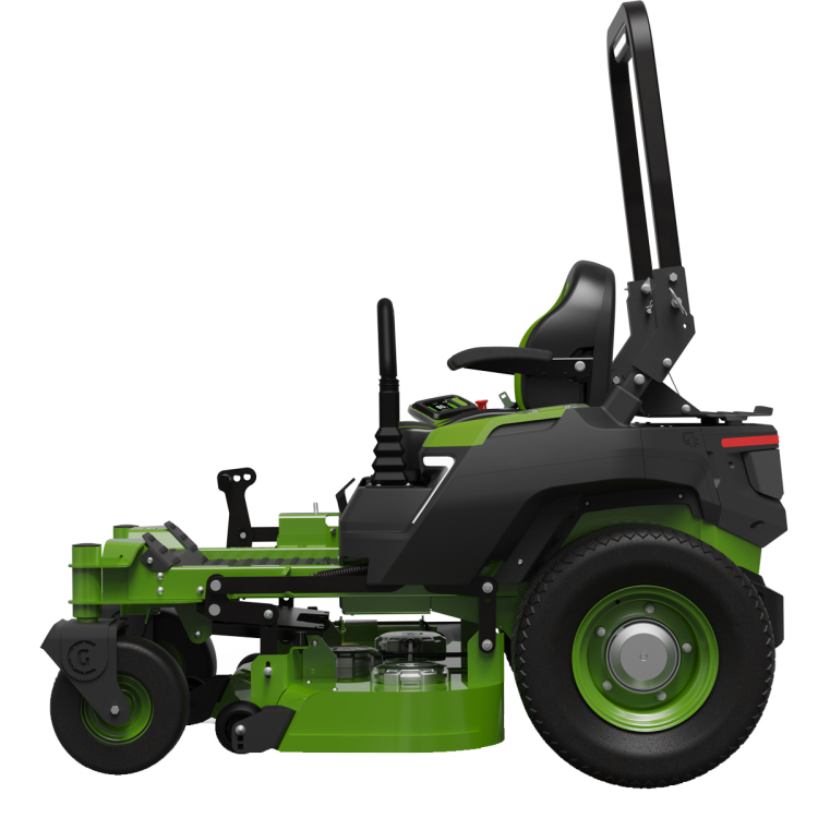 Садовый райдер аккумуляторный Greenworks ZTC152 с нулевым радиусом разворота